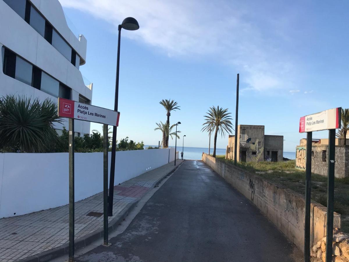 Estudio en Dénia con piscina y wifi privada, a 100 m del mar Exterior foto